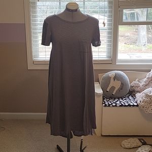 Loose fitting tee shirt dress